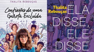 None - Montagem livros de Thalita Rebouças (Foto: Reprodução)