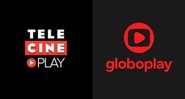 Logo Telecine Play (Foto: Reprodução) e logo Globoplay (Foto: Reprodução)