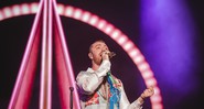 Sam Smith no palco Onix do Lollapalooza 2019 (Foto: Camila Cara)