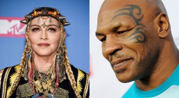 Mike Tyson (foto: Chris Pizzello/ AP) e Madonna (Foto: Evan Agostini/Invision/AP)