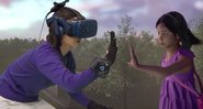 Mãe reecontra filha em realidade virtual (Foto:Reprodução)