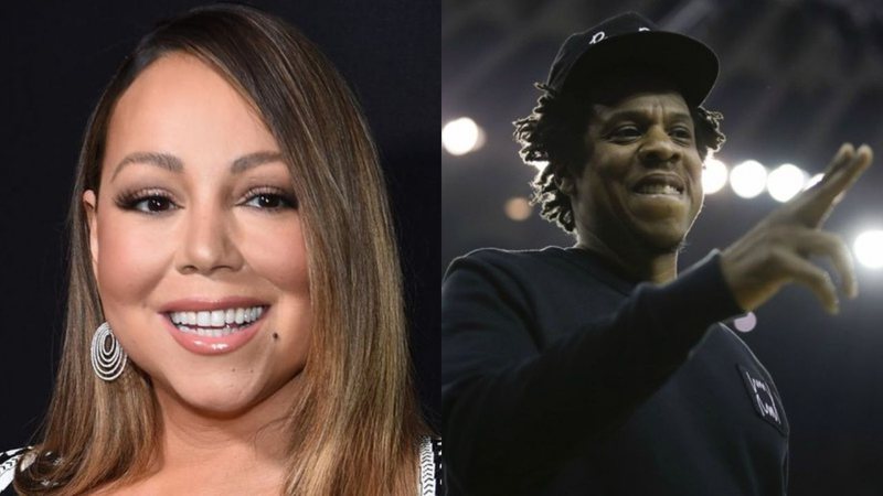 Mariah Carey (Foto: Jamie McCarthy / Getty Images) / O rapper Jay-Z (Foto: Ben Margot / AP)