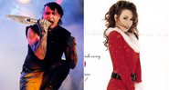 Marilyn Manson e Mariah Carey (Fotos: Chris Pizzello/Invision/AP e Reprodução)