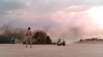 None - Luke Skywalker em Star Wars IV: Uma Nova Esperança