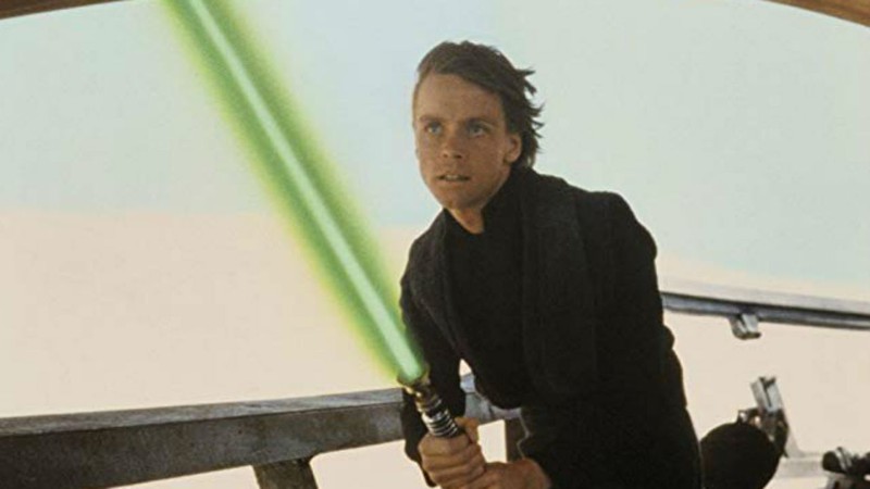 Mark Hamill como Luke em Star Wars: O Retorno do Jedi (Foto: Reprodução)