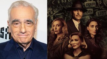 None - Martin Scorsese e pôster de O Beco do Pesadelo (Foto:  Kimberly White / Getty Images / Divulgação / TSG)