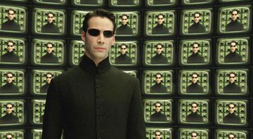 Keanu Reeves como Neo em Matrix Reloaded (foto: reprodução Warner)