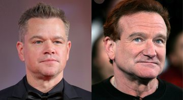 Matt Damon (Foto: Vittorio Zunino Celotto/Getty Images) e Robin Williams (Foto: Peter Kramer/Getty Images)