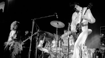 None - Roger Daltrey e Pete Townshend, membros do The Who (Foto: Ray Stevenson/Shutterstock)