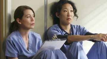 None - Meredith e Cristina em Grey's Anatomy (Foto: Reprodução)