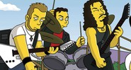 Representação do Matallica no seriado Os Simpsons (Foto: Reprodução)