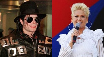 None - Michael Jackson (Foto: AP) e Xuxa (Foto: Fernanda Calfat/Getty Images)