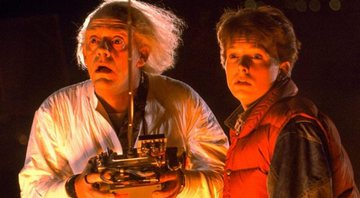 Christopher Lloyd e Michael J. Fox em De Volta para o Futuro (Foto: Reprodução / Universal)
