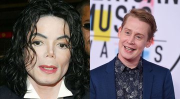 None - Michael Jackson e Macaulay Culkin (Foto 1: Brittain Landmark Media Punch / IPX | Foto 2: Jordan Strauss/Invision/AP)