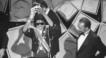 None - Michael Jackson e Quincy Jones em 1984 (Foto: AP Images)