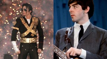 None - Michael Jackson no Superbowl (Foto: Getty Images / George Rose) / Paul McCartney (Foto: Reprodução / AP)