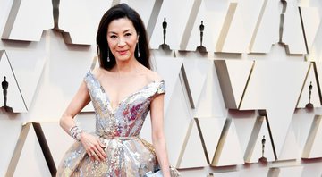 Michelle Yeoh no Oscar 2019 (Foto: Frazer Harrison/Getty Images)