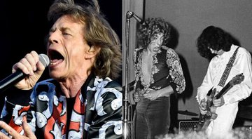 None - Mick Jagger e Led Zeppelin (Foto 1: Vit Simanek / AP Images/ Foto 2: Reprodução/ Instagram/Jørgen Angel)