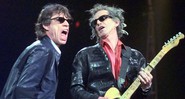 Mick Jagger e Keith Richards, em show dos Rolling Stones em 1999 (Foto: AP Photo/Elise Amendola)