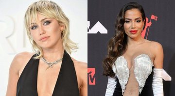 None - Miley Cyrus (Foto: Amy Sussman / Getty Images) e Anitta