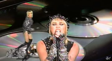 None - Miley Cyrus canta 'Prisioner' ao vivo no programa Jimmy Kimmel Live (Foto: YouTube / Reprodução)