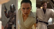 The Mandalorian, Star Wars: A Ascensão Skywalker e Star Wars: A Vingança dos Sith (Foto: montagem/reprodução Lucasfilm)