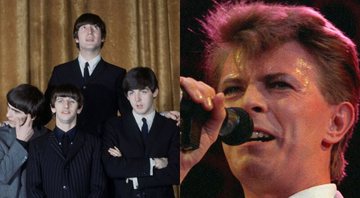 None - Beatles (Foto: AP) e David Bowie (Foto: Joe Schaber/ AP Photo)