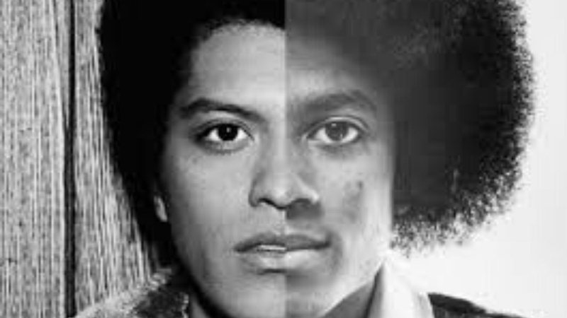 Montagem com Bruno Mars e Michael Jackson (Foto: Twitter / Reprodução)