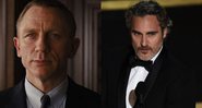 Montagem de Daniel Craig (Foto: Reprodução) e Joaquin Phoenix (Foto: Chris Pizzello/Invision/AP)