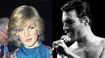 Princesa Diana (Foto: AP Photo) e Freddie Mercury (Foto: Legacy / Media Punch)