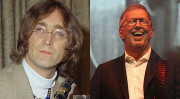 John Lennon(Foto: AP Images) e Eric Clapton (Foto: Star Max / AP / Photos)