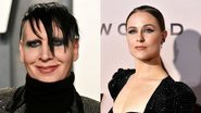 Marilyn Manson e Evan Rachel Wood (Fotos: Getty Images)