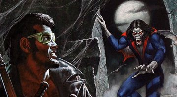 None - Blade e Morbius (foto: Reprodução/ Marvel Comics)