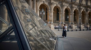 Museu do Louvre (Foto: Kiran Ridley/Getty Images)