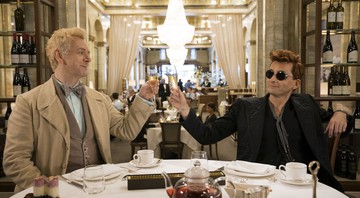 Michael Sheen e David Tennant em Good Omens (Foto: Divulgação)