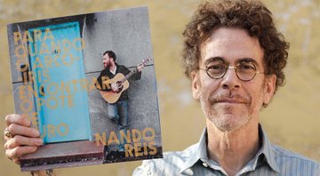 Nando Reis com seu novo LP (Foto: Divulgação)