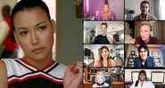 Naya Rivera em Glee (Foto: Reprodução/Fox) | Elenco Glee (Foto: Reprodução)