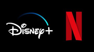 None - Logos da Disney+ e Netflix (foto: reprod.)
