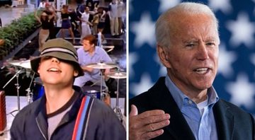 None - New Radicals (Foto: Reprodução) e Joe Biden (Foto: Drew Angerer/Getty Images))