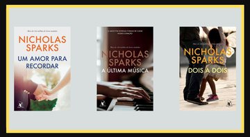 Se encante com as histórias mais emocionantes e inspiradoras escritas por Nicholas Sparks - Reprodução / Amazon