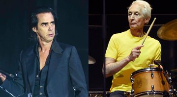 None - Nick Cave (Foto: Agencia El Universal/Nadya Murillo/AFBV/AP) e Charlie Watts (Foto: Kevin Winter/Getty Images)