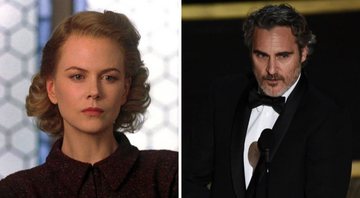 None - Nicole Kidman em Os Outros (Foto: Reprodução/Sentient Entertaiment) e Joaquin Phoenix discursa após receber Oscar por Coringa em 2020 (Foto: Chris Pizzello/Invision/AP)
