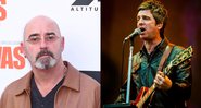 Paul 'Bonehead' Arthurs e Noel Gallagher (foto: reprodução/ Getty/ Jeff Spicer/ Maurício Santana)