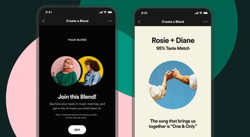 Novo recurso do Spotify, Match permite mix de playlist entre usuários (Foto: Divulgação / Spotify)