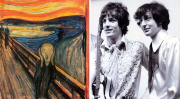 O Grito de Edward Munch e Pink Floyd (Foto: Divulgação)