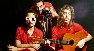 None - O Terno é formado por Guilherme D'Almeida, Gabriel Basile e Tim Bernardes (Foto: Biel Basile)