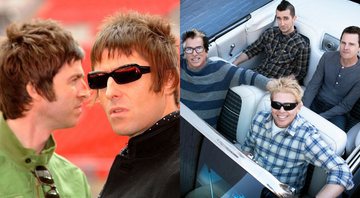 None - Oasis e The Offspring (Foto 1: AP Images/ Foto 2: Divulgação / Sony)
