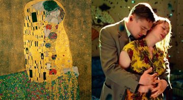 None - “O Beijo” de Gustav Klimt e Ilha do Medo de Martin Scorsese (2010) (Fotos: Reprodução)