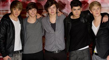 One Direction em 2010 (Foto: Ian Gavan/Getty Images)