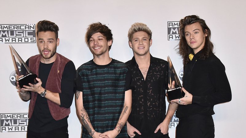 Liam Payne, Louis Tomlinson, Niall Horan e Harry Styles em 2015 (Foto: Jordan Strauss/Invision/AP)